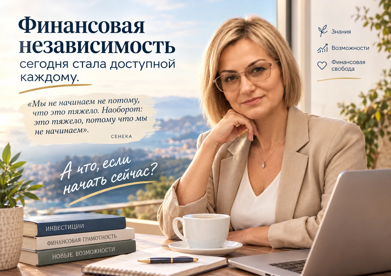 Мы часто говорим себе: «Уже поздно…» «Я не разбираюсь в инвестициях…» «Это слишком сложно…» «Надо было начинать - изображение
