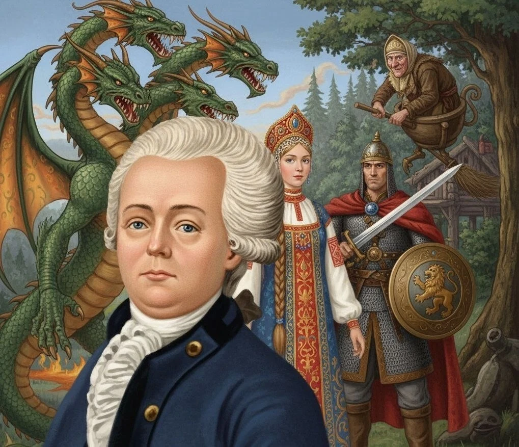 Михаил Чулков Сказки Михаила Дмитриевича Чулкова (1744 - 1792) - не только художественные повествования. Это - изображение