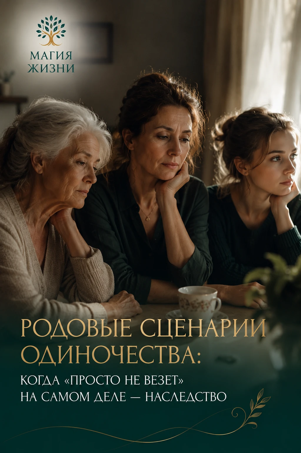 Я часто слышу на консультациях одну и ту же фразу, произнесенную с горькой улыбкой: «Наверное, мне по судьбе - изображение