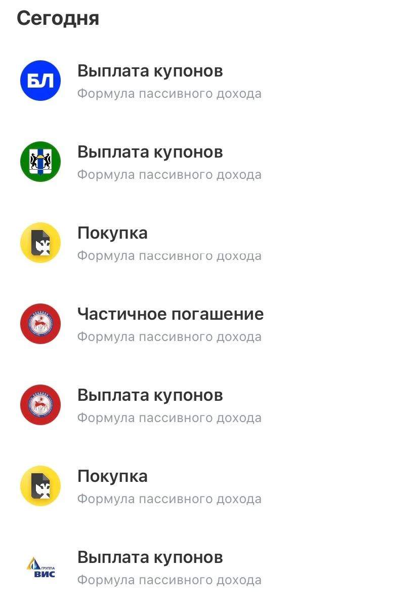 Обновили исторический максимум по доходности. День выдался урожайным: получили 4 купона, и вдобавок на базу - изображение