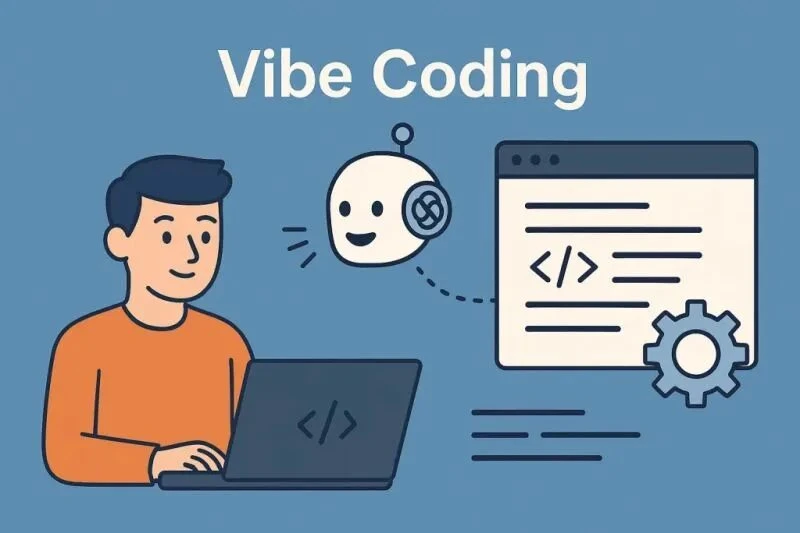 🤖 Термин «вайбкодинг» (vibe coding) недавно взорвал IT-сообщество — его ввёл Андрей Карпаты, бывший глава - изображение