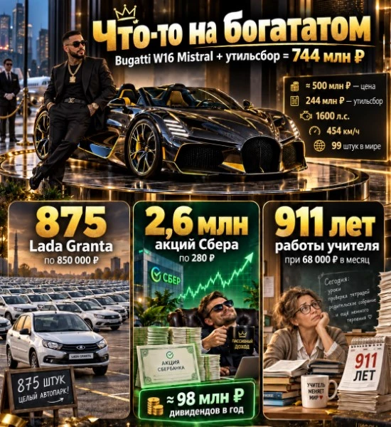 Что-то на богатом: рэпер Тимати привёз Bugatti W16 Mistral в Россию стоимостью около полумиллиарда рублей. И - изображение