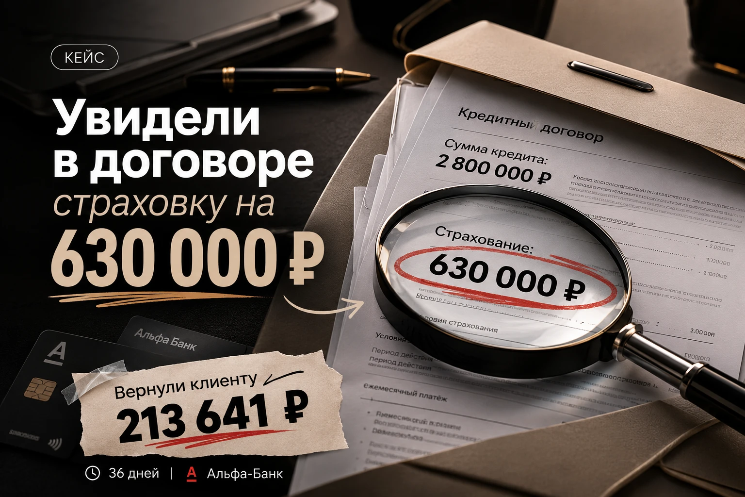 Кредит был оформлен в 2023 году на 2,8 млн руб Когда начали разбираться с договором, оказалось, что вместе с - изображение