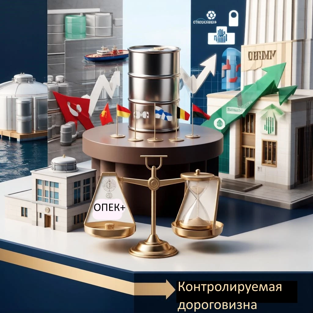 #Базарразбор Рынок получил подтверждение того, что картель не намерен заливать мир дешёвой нефтью. Как сообщает - изображение