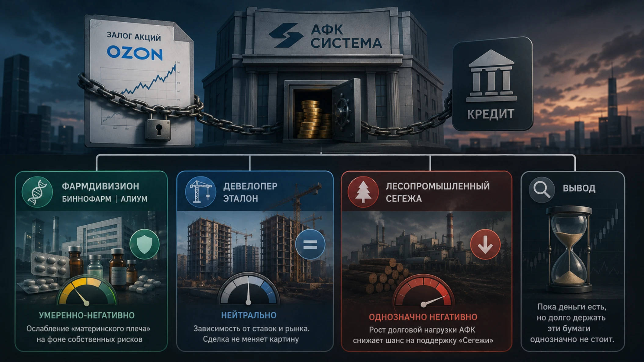 Привлеченный АФК «Системой» - событие, которое затрагивает всю структуру холдинга.Я держу облигации «дочек» АФК - изображение