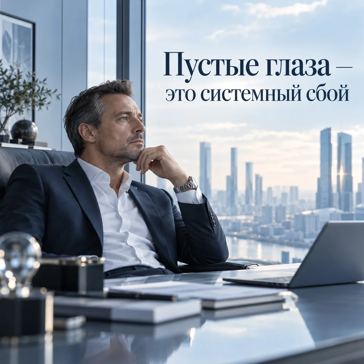 Я много работаю с руководителями и собственниками. И всё чаще вижу одну и ту же картину. Не усталые. Не - изображение