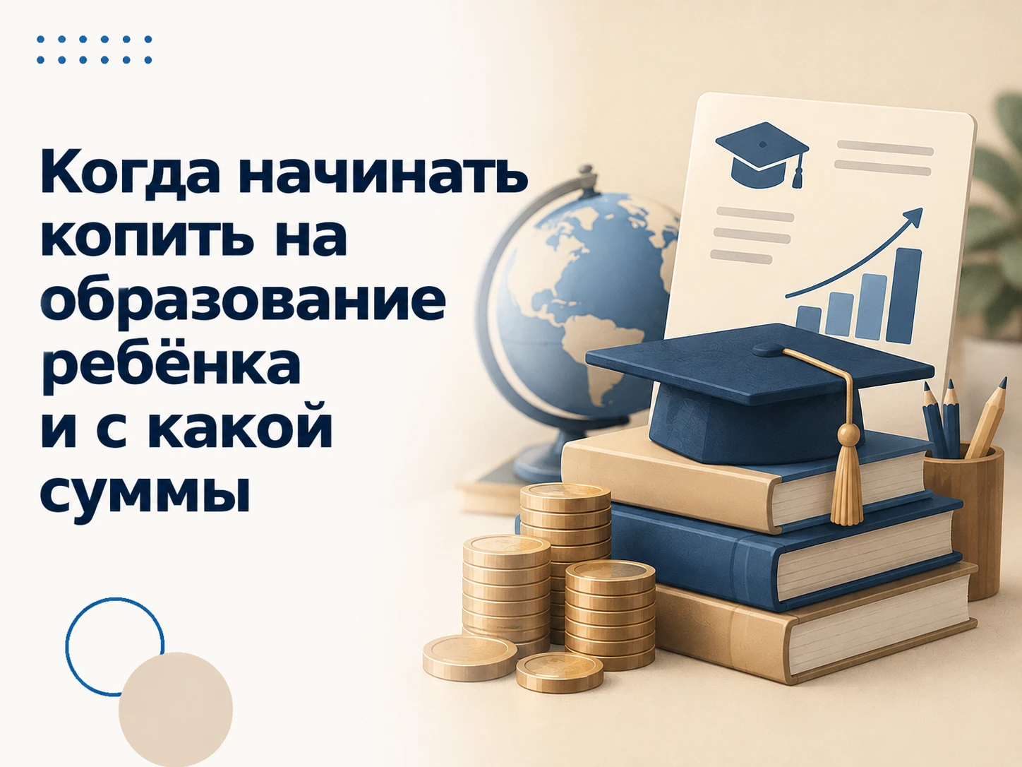 Накопления на образование легко превратить в отдельную копилку, которая живёт своей жизнью: переводить деньги - изображение