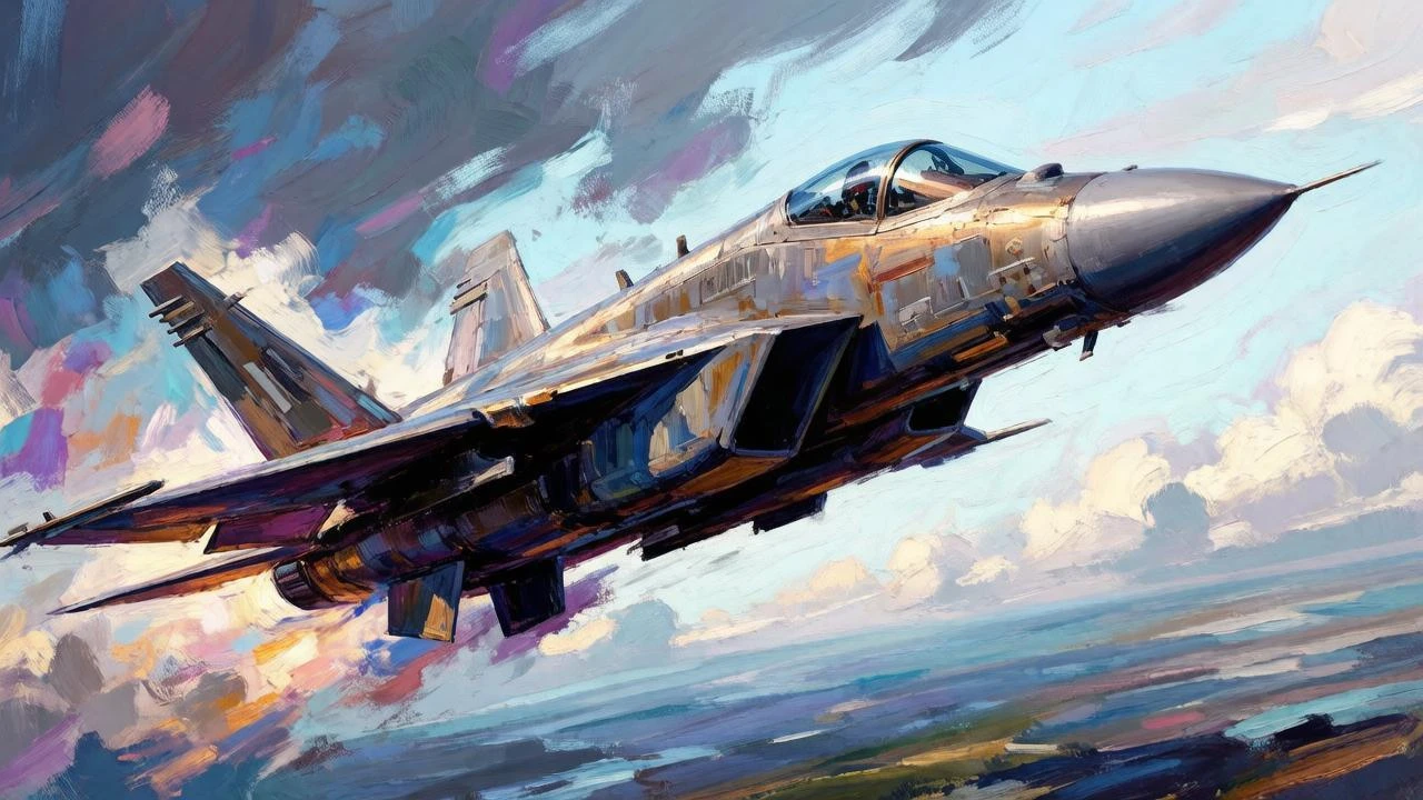6 октября 1977 года летчик-испытатель Александр Федотов впервые поднял в воздух опытный образец истребителя - изображение