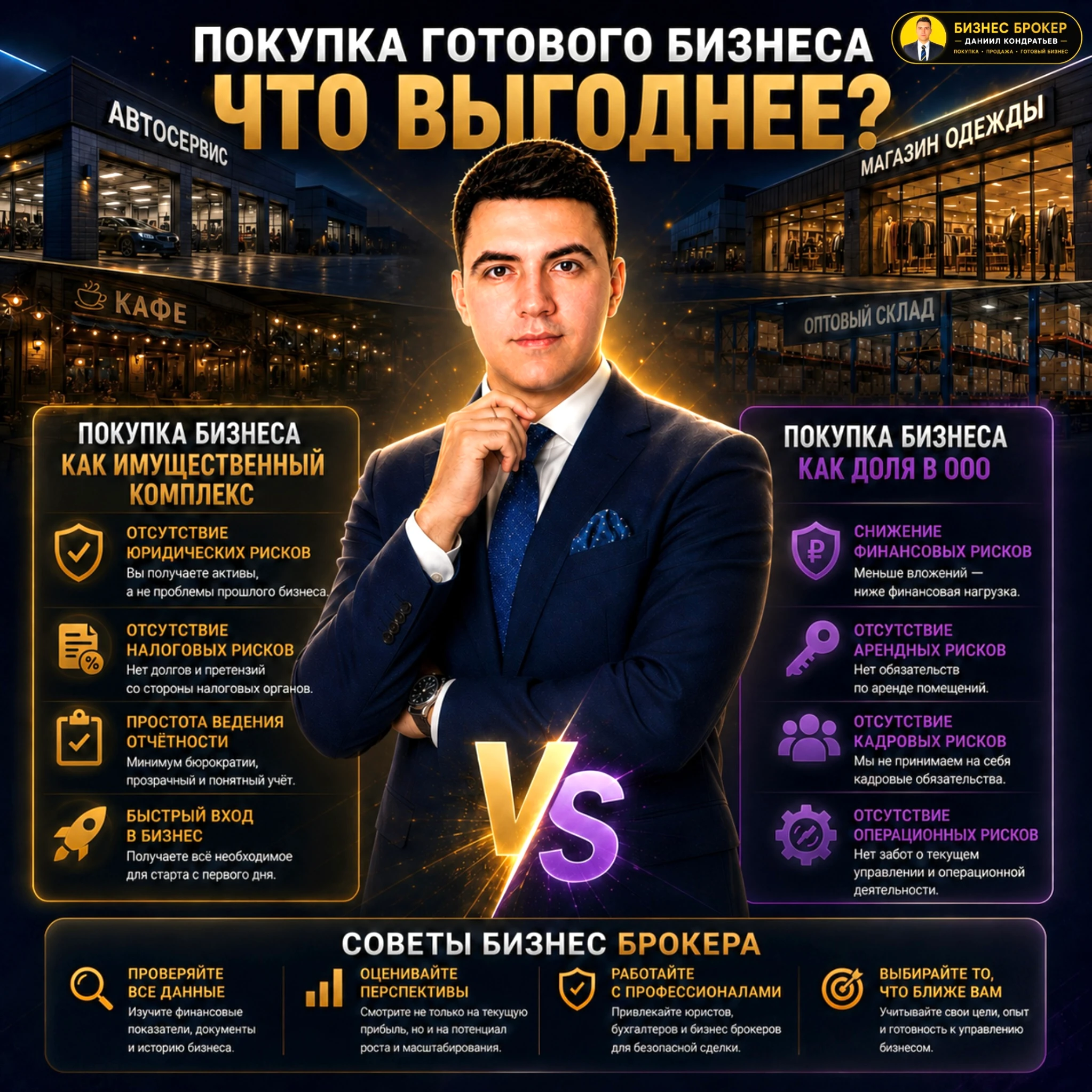 💬За годы работы частным Бизнес Брокером я вижу одну и ту же ошибку: ❌Покупатели, особенно новички, смотрят на - изображение