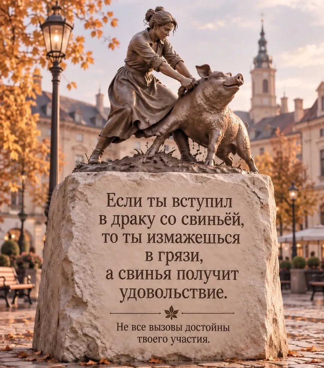 Некоторые люди приходят к тебе с одной целью- спровоцировать и стянуть на свой уровень.. помни...тебе с ними не - изображение