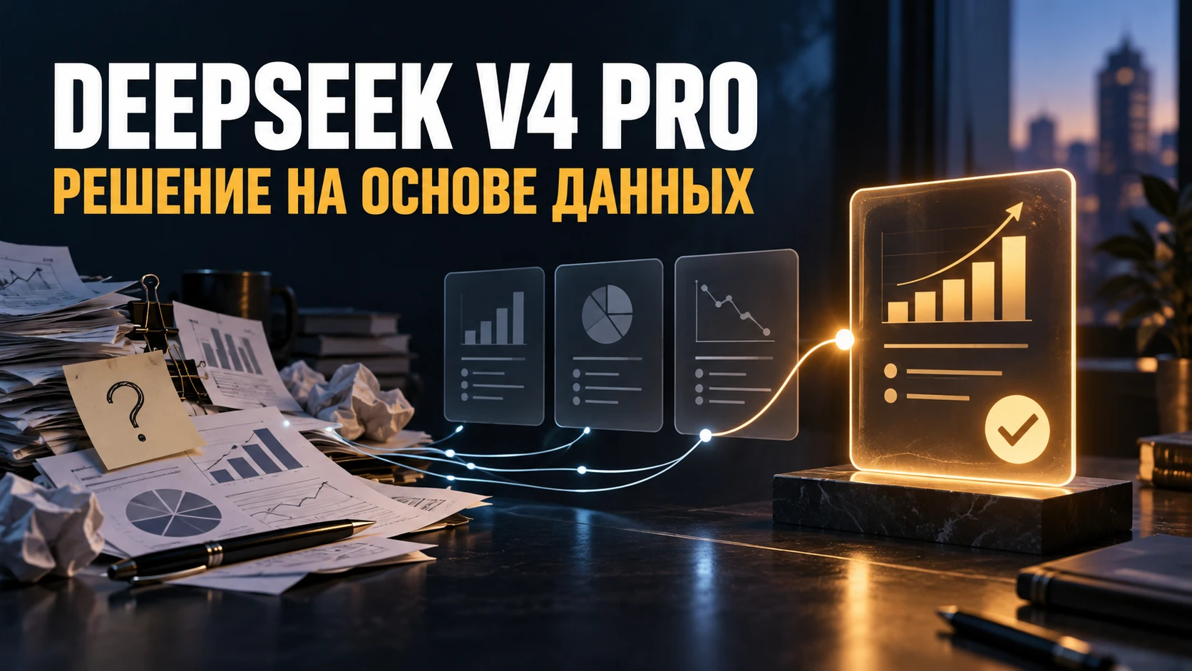 Попробовать DeepSeek V4 Pro для бизнес-решений бесплатно DeepSeek V4 Pro полезна бизнесу, когда вопрос нельзя - изображение