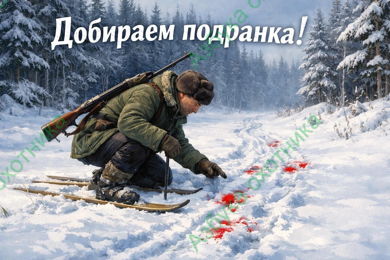 Добрый день, уважаемые читатели! Сегодня в разделе «Охотничья этика» мы поговорим о доборе подранков на охоте. В - изображение