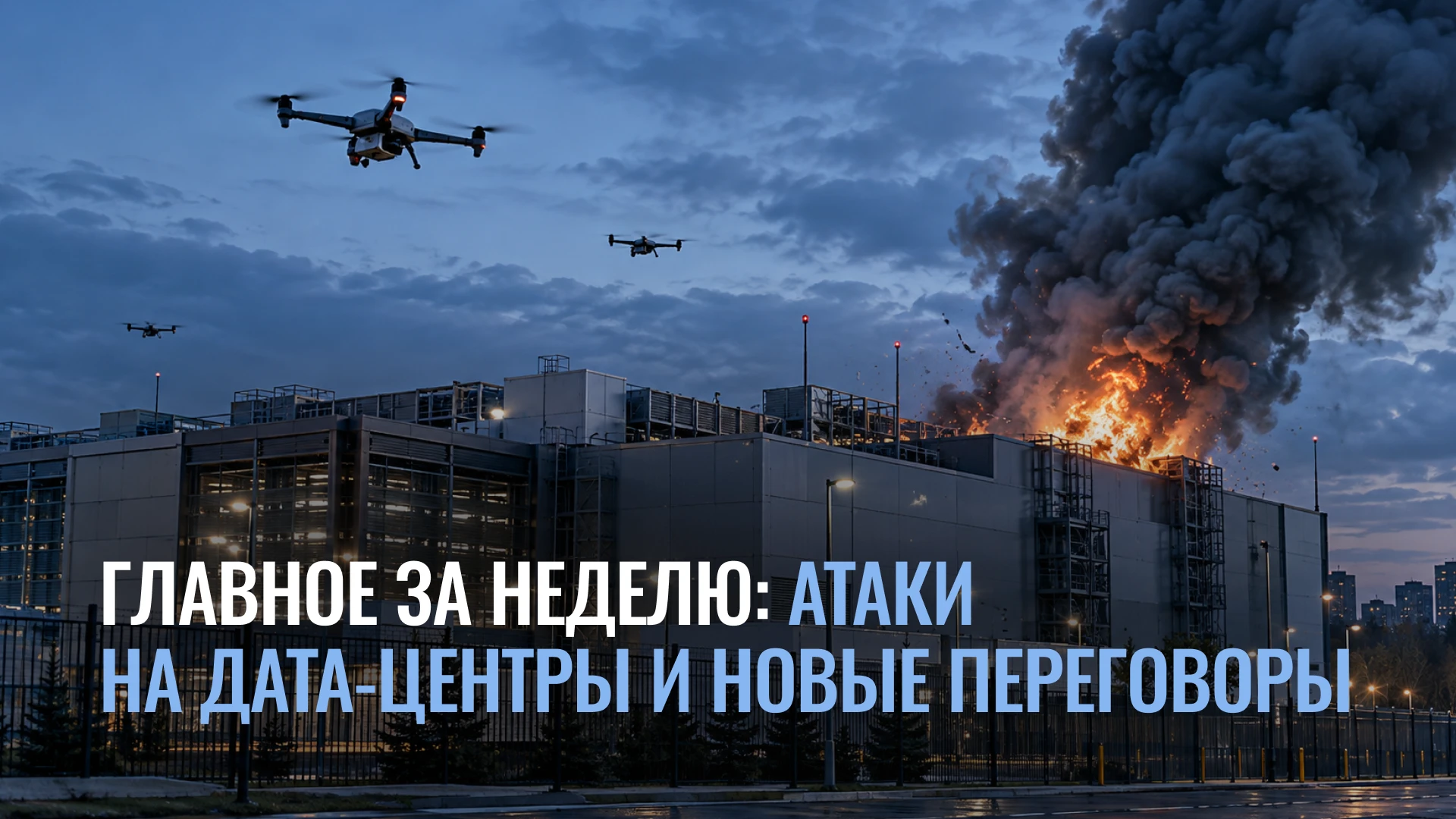 ▶️ Атаки на дата-центры В ночь на 8 октября дата-центр «Яндекса» в Сасово в Рязанской области атаковали - изображение