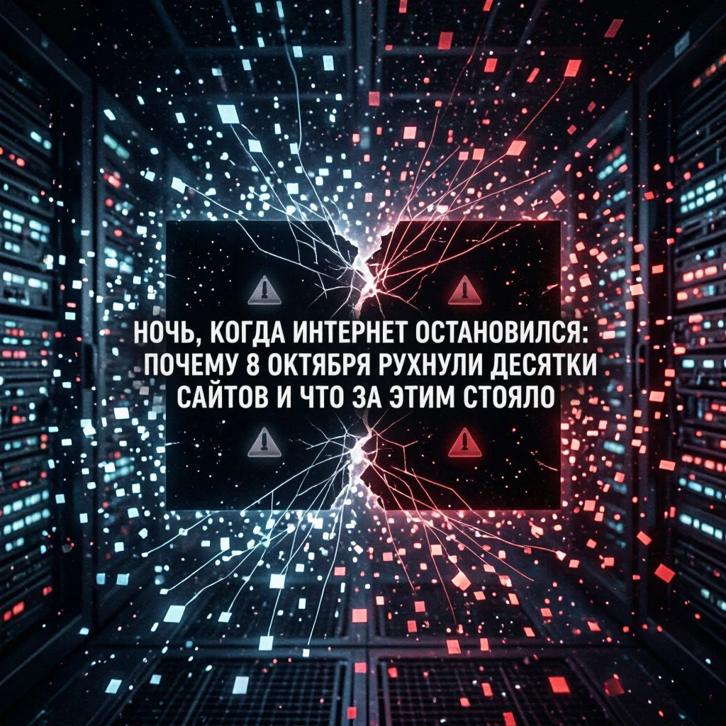Утро 8 октября 2026 года для миллионов россиян началось с непривычного: привычные сайты не открывались. - изображение