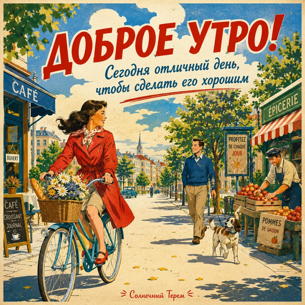 Иногда мы ждём подходящего момента, хорошей новости или какого-нибудь события, чтобы наконец сказать: «Вот - изображение