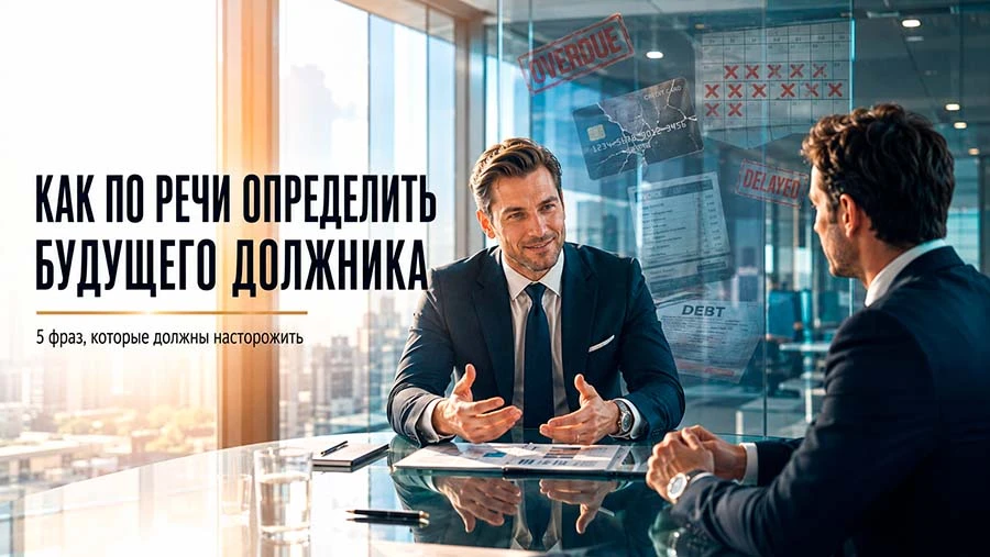 Самые проблемные должники редко говорят: «Я не верну деньги». Обычно они говорят совсем другое. За годы работы с - изображение