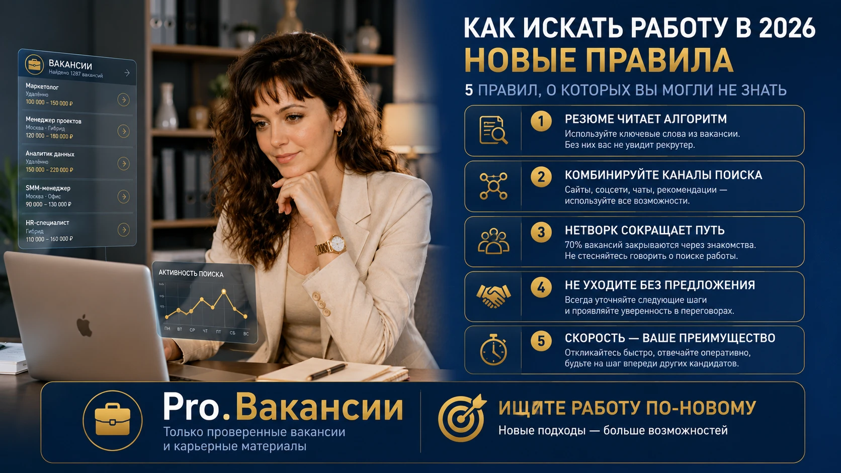 Старые методы поиска работы больше не работают. Вот 5 новых правил, которые помогут вам выделиться и получить - изображение