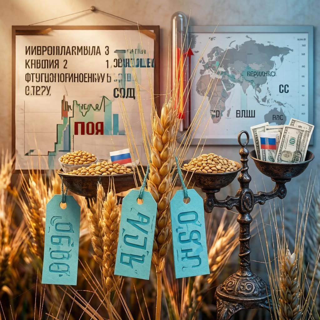 Продовольственная и сельскохозяйственная организация ООН сообщила, что мировые цены на пшеницу в июле выросли на - изображение