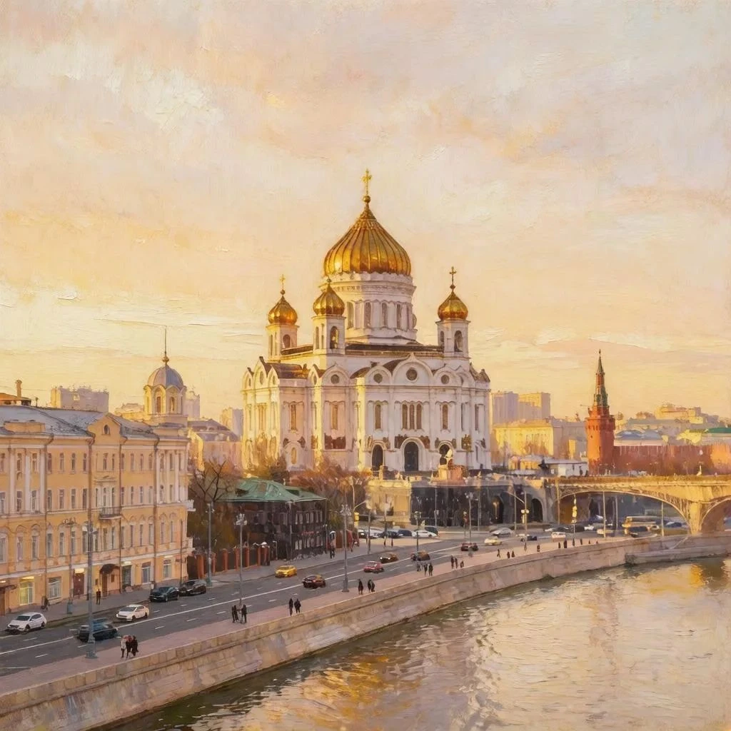 1817 год — в Москве заложен храм Христа Спасителя в честь победы в Отечественной войне 1812 года! #этоинтересно - изображение