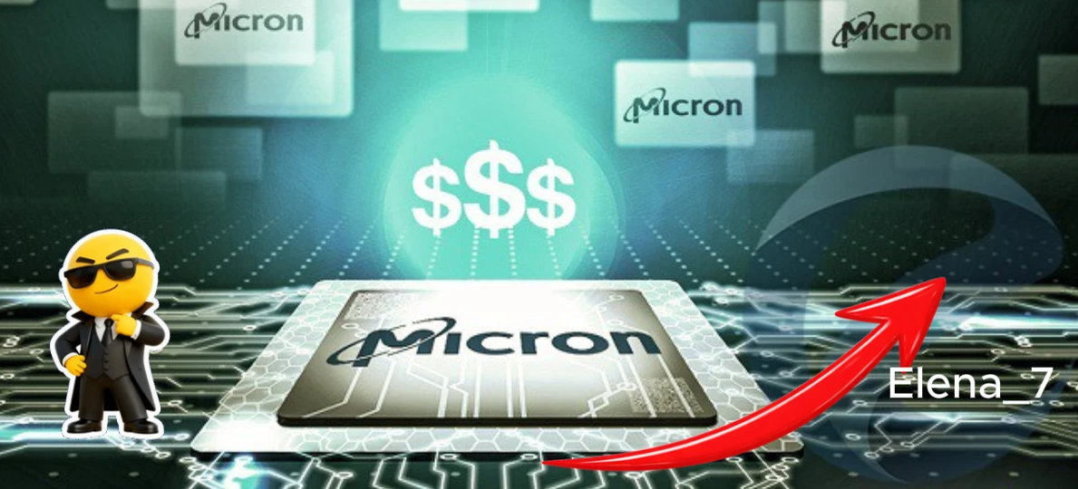 🚀📈 Рекордный рост котировок Акции Micron Technology подскочили на 19% на премаркете после выхода квартальной - изображение